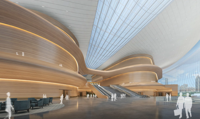 燁興-國際金融論壇(IFF)永久會址膜結(jié)構(gòu)工程 燁興-國際金融論壇(IFF)永久會址膜結(jié)構(gòu)工程